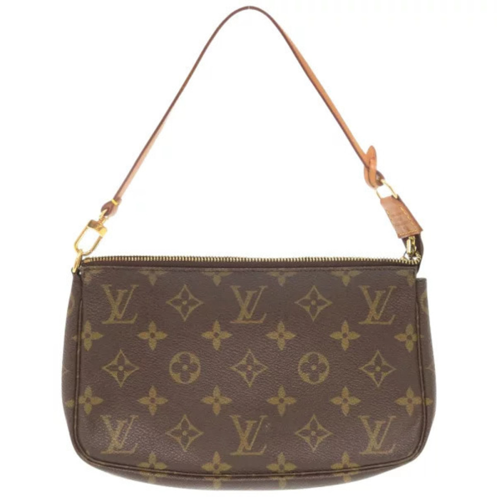Louis Vuitton Pochette Accessoires Monogram Pouch Clutch LV
